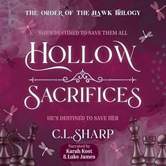 Diseño de la portada del título Hollow Sacrifices