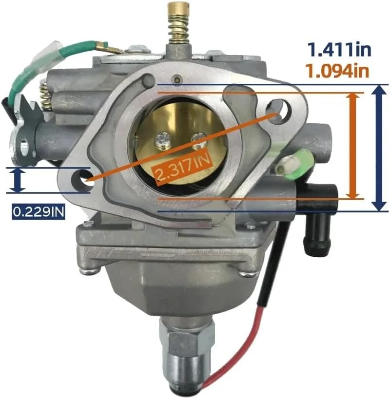 車用キャブレター 26HP YTS4500芝刈りトラクターVツインキャブレターキット用 キャブレター キャブレター