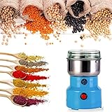 150W Multifunction Smash Machine, Electric Mini Spice Coffee Grinder Bean Milling Smash Grain Grinder Grain Mill Machine, 10s Fast Grinding, for Home Herbs/Spices/Nuts/Grains,etc