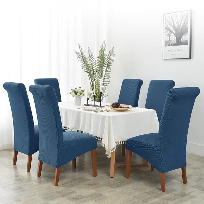 ZZDZW Home Housse De Chaise De Bureau M XL,Couverture-Housse pour Chaise Tissu Élastique Amovible Et Résistante pour Tabouret De Bar Pivotante Chaise Salle À Manger Mariage