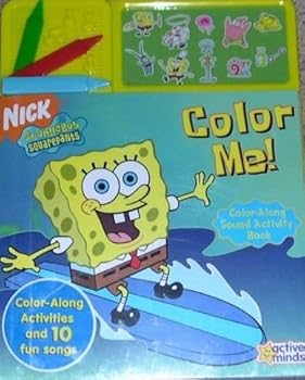 Paperback Spongebob Squarepants Color Me! (Color-Along Sound Activity Book) Book