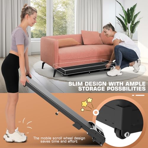 ANCHEER Under Desk Walking Pad Treadmill for Home Office with Incline by ANCHEER - Used condition - Image 8