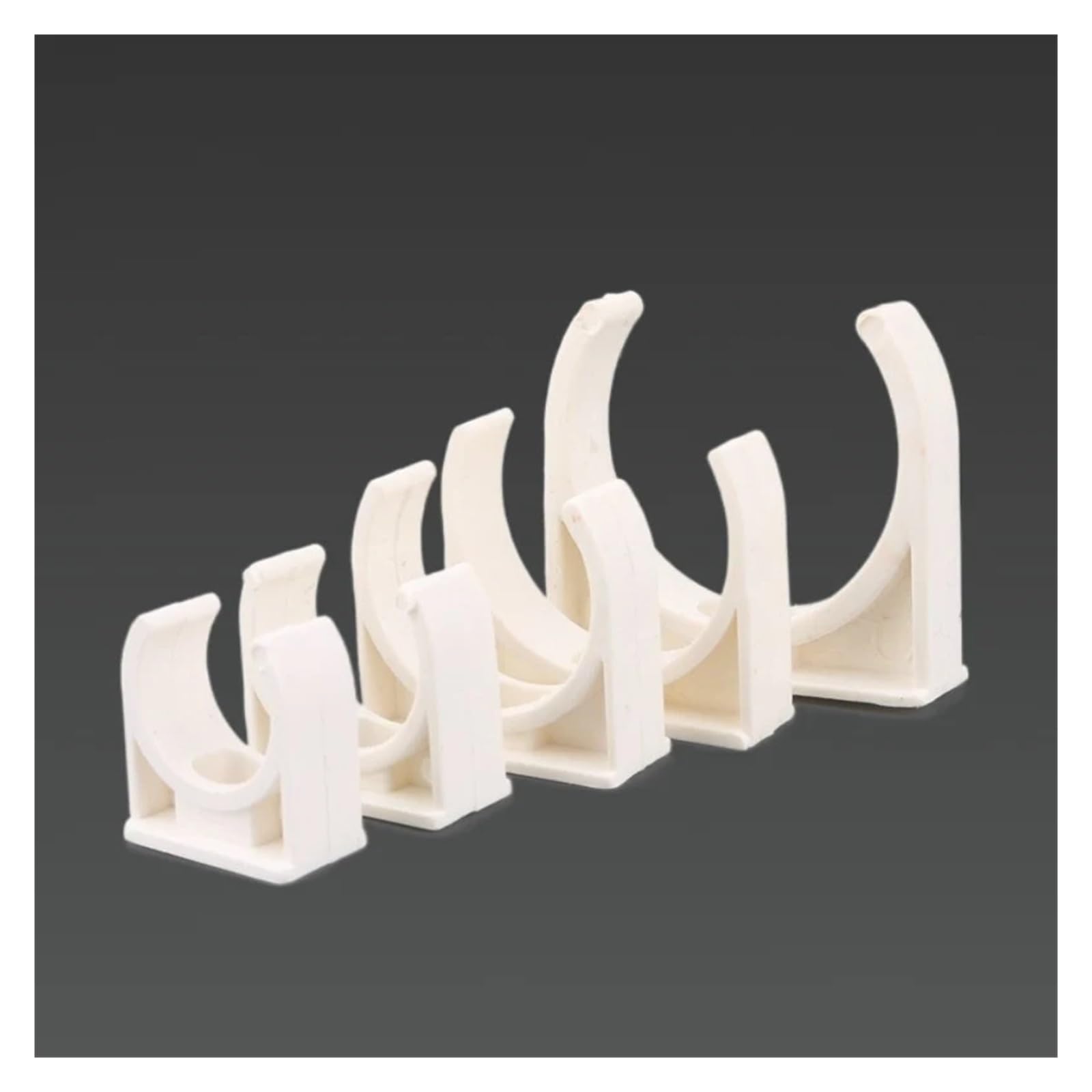 Conector De Abrazadera De Tubería De PVC For Riego De Jardín, Acuario, Pecera, Adaptador De Riego, Accesorios Fijos(40pcs,50mm)