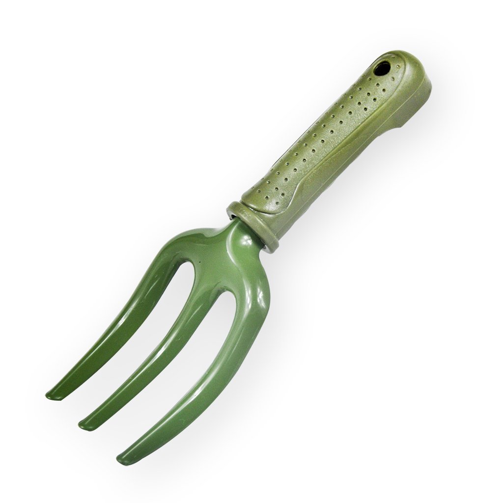 WorthGarden Hand Fork with Carbon Steel Head and PE Handle