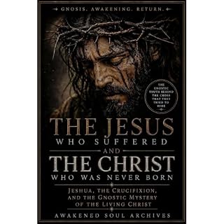 THE JESUS WHO SUFFERED AND THE CHRIST WHO WAS NEVER BORN Audiobook By Awakened Soul Archives cover art