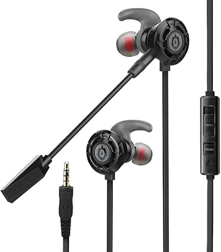 Yaobuyao Auricolare Gioco in-Ear con Wheat Head-Mountedhifi Suono Alto con Controllo della Linea Grano Isolamento del Rumore 1 2 Metri Tutto 3 5Mm Audio Black Yaobuyao Auricolare Gioco in-Ear con Wheat Head-Mountedhifi Suono Alto con Controllo della Linea Grano Isolamento del Rumore 1 2 Metri Tutto 3 5Mm Audio Black