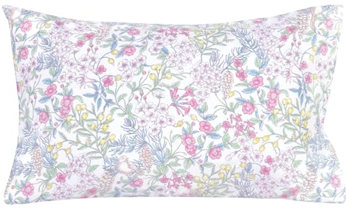 Image of Scientific Sleep Vine Flower Plants Leaves Wild Fruit Bird Vintage Floral 100% Cotton Bed Sheet Set Kids Girls Teen, Flat Sheet & Fitted Sheet & Pillowcase Bedding Set (Botanic Garden, Full)