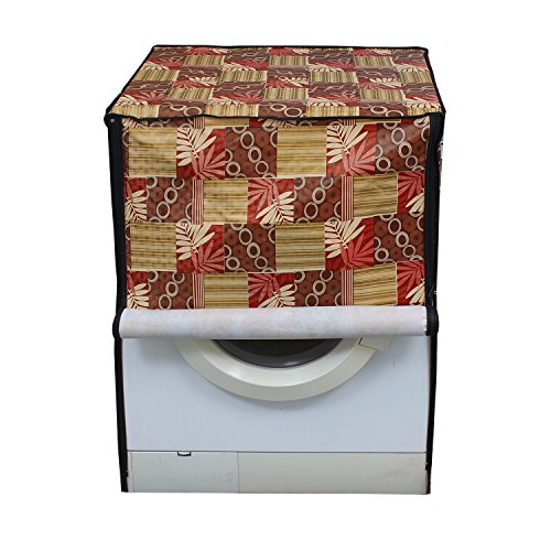 Image of Lithara Waterproof Front Load Washing Machine Cover For 5 Kg, 5.2 Kg, 5.5 Kg (Design 01)