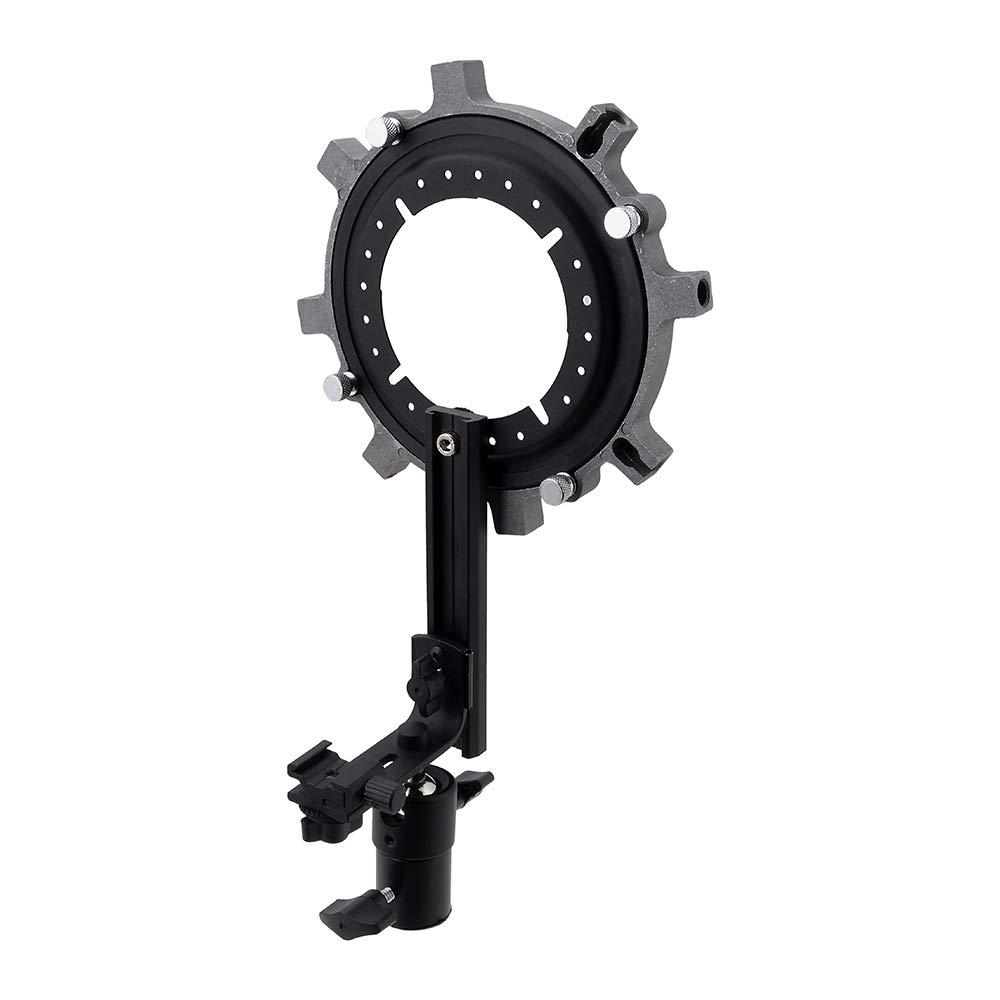 Fotodiox Speedring, Flash Bracket for Nikon, Canon, Pentax, Olympus, vivitar, Metz, Nissin and Yongnuo Flash, Speedlite, Speed Ring