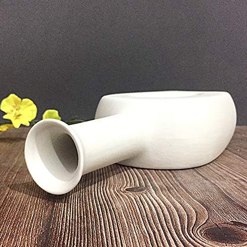 Anding White Vase Ceramics - Modern Vases -Flower Vase Gifts For Friends And Family, Wedding, Desktop Center Vase, Perfect Home Decoration Vase (Large) #TOP4