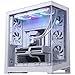 Phanteks Glacier One 420D30 X2 AIO Liquid CPU Cooler, Evolv X2 Aluminum Cap Design, 3X Performance D30-140 D-RGB Fans, for Intel LGA 1851, 1700, 1200, 115x and AMD AM4/AM5 sockets (White)