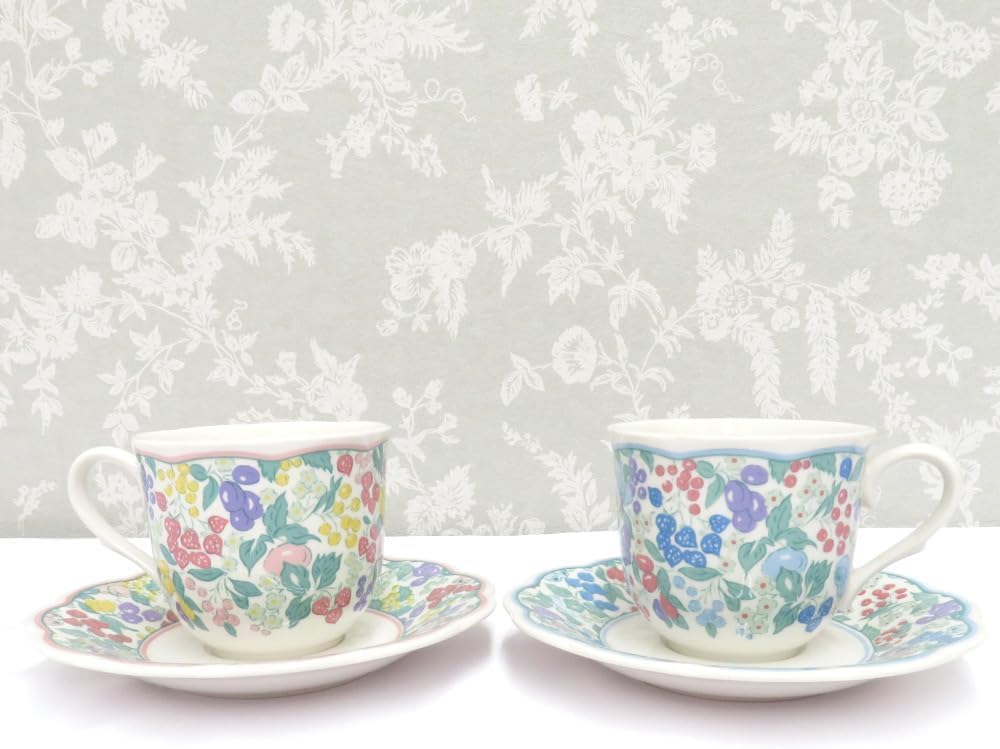 NIKKO ニッコー 食器 LIBERTY リバティ カップ＆ソーサー 2客セット