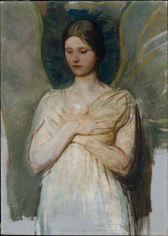 Poster l'ange par Abbott Handerson Thayer pour salon élégant