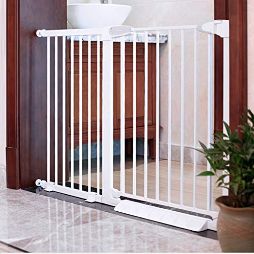 Porte d'isolation pour chat et chien avec balustres d'escalier