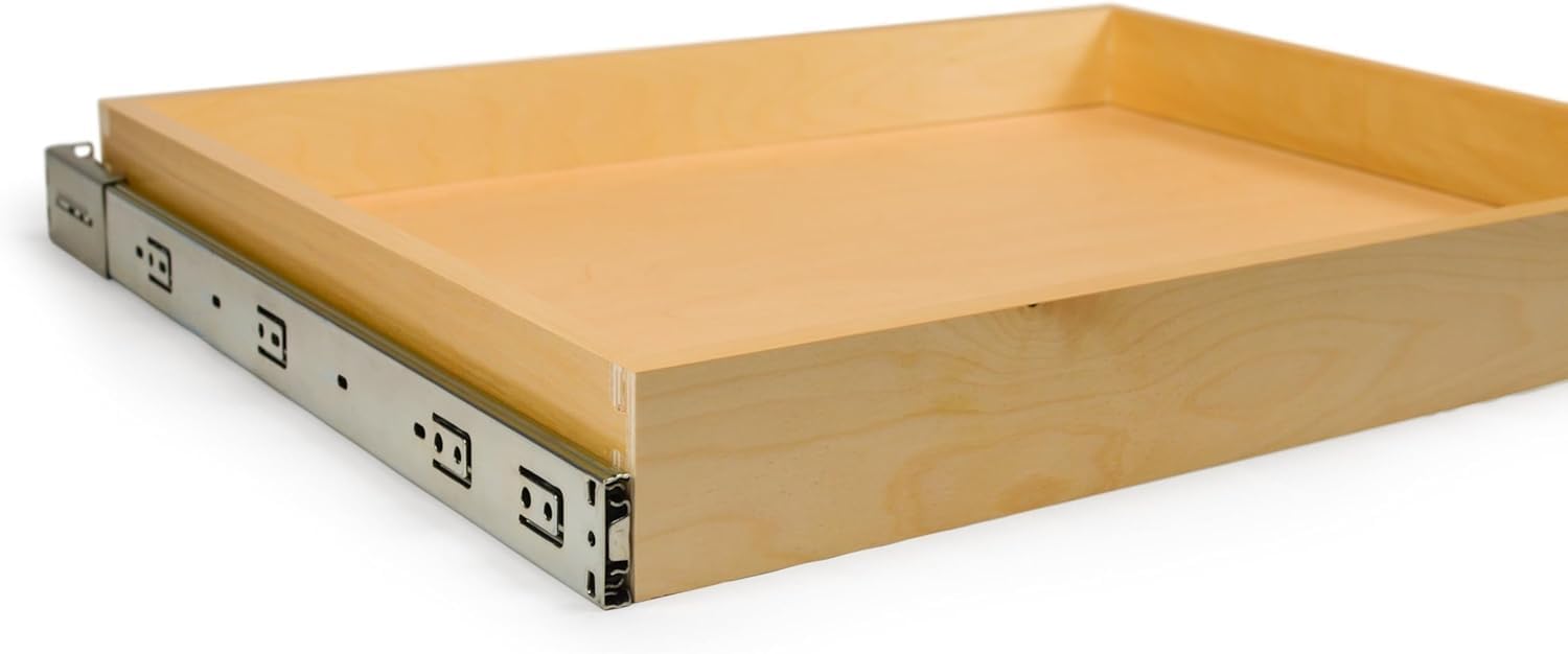 Built In USA - Dovetail Drawer Box - Side Mounting (Custom Size)