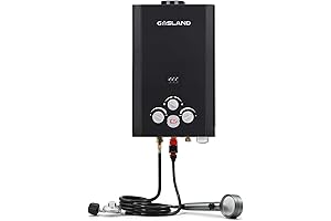 Camplux 10L Tankless Water Heater Propane, GASLAND Outdoors 2.64GPM Instant Hot Water...