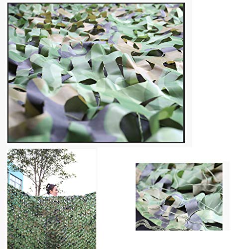 Outdoor Visier Tarnnetz GR, Grünes Tarnnetz Desert Ash Marineblau Oxford-Netzgewebe Verstecktes Zelt Sonnenschutz… – Bild 4