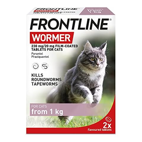 FRONTLINE WORMER - Cat Worming Treatment - 2 Tablets Cover