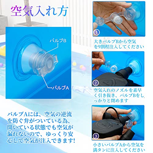 Saiveina ビニールプール 200×150×50cm swn-hm-183 の商品画像 4