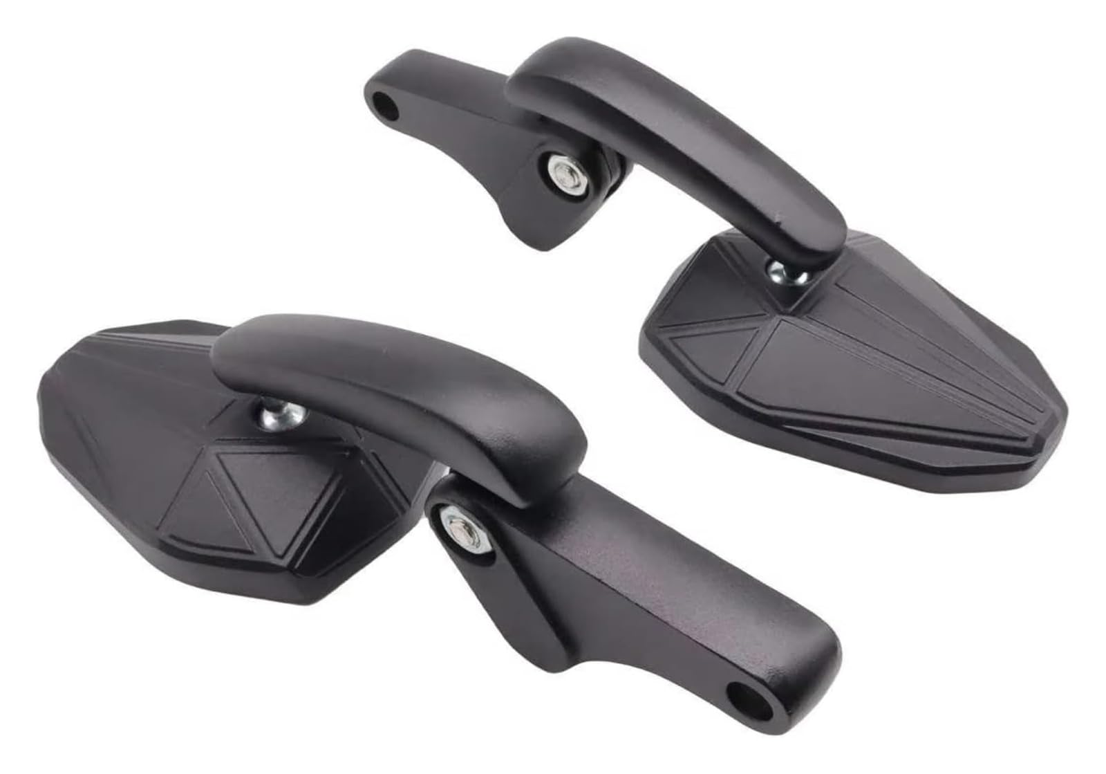 Coppia di specchietti retrovisori laterali for moto universali Bar End