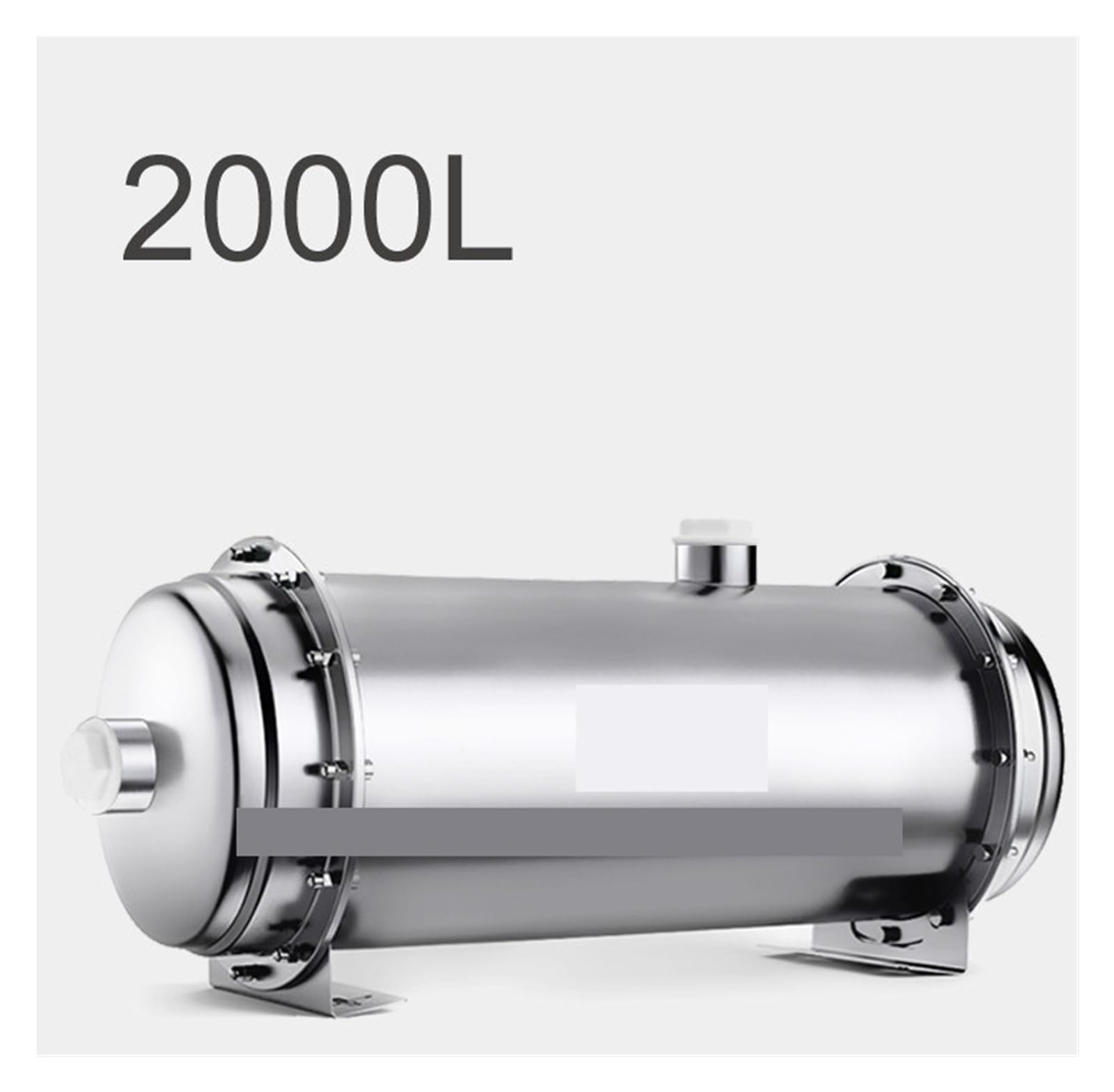 Filtro de agua, de filtro de agua de acero inoxidable 304, purificador de ultrafiltración PVDF, 3000L, filtros UF rectos for bebidas de cocina doméstica comercial para producir agua limpia y fresca(20