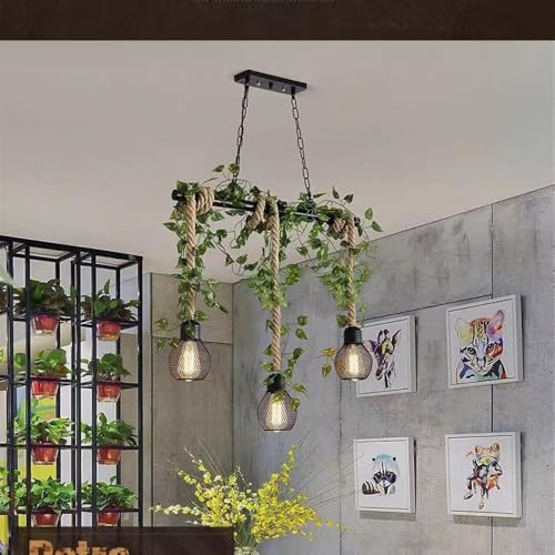 Suspension vintage style campagne américaine pour éclairer un bar - 4