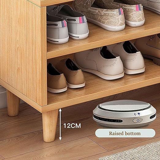 Solution de rangement pour petites entrées : le banc à chaussures compact