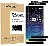 [2-Pack] Tonvizern Compatible for Coolpad Legacy Tempered Glass Screen Protector [Full Adhesive Cove