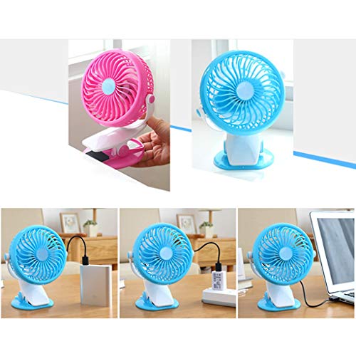 Ventilador de pie mini y portátil 3 en 1 recargable ZYFSHA 5