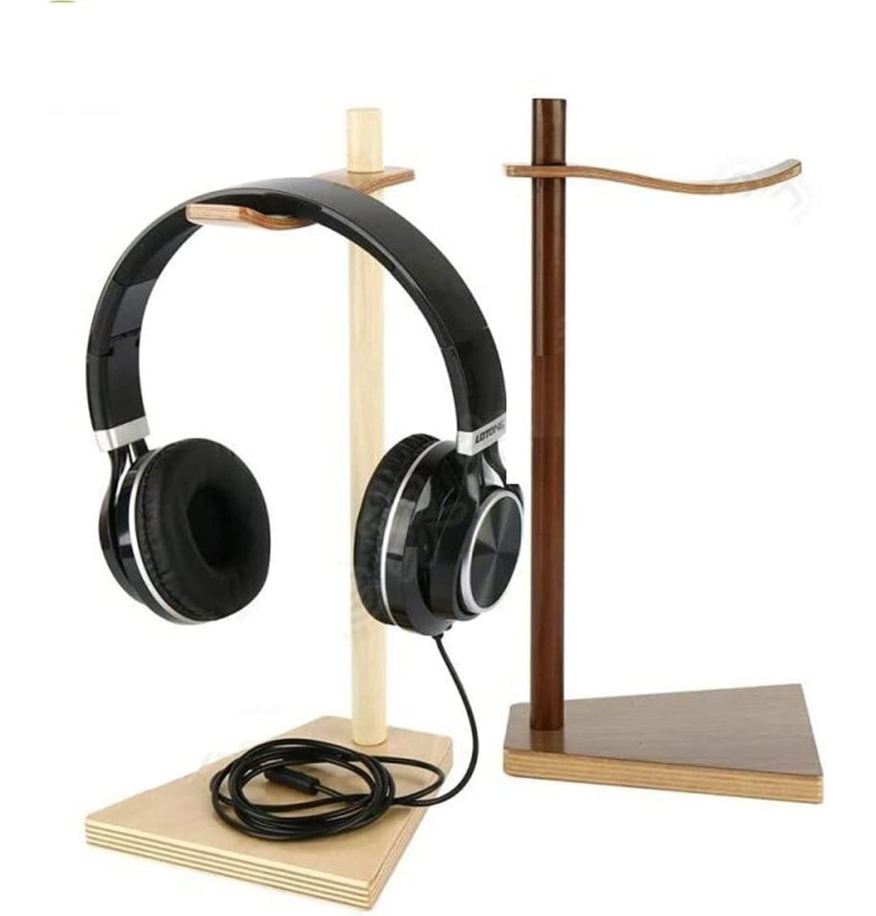 OLTETZ Supporto per Cuffie Supporto Cuffie Stand Cuffie Supporto Per Cuffie In Legno Massello Supporto Per Cuffie Stereo Da Tavolo Adatto A Tutti Gli Auricolari Supporti per Cuffie