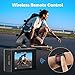 AKASO EK7000 4K30FPS 20MP WiFi Action Camera with EIS Ultra HD 131FT Waterproof Underwater Camera Remote Control 4X Zoom Support External Microphone