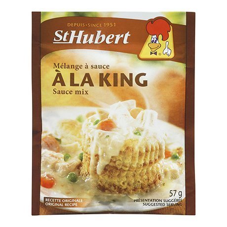 St Hubert Chicken A La King Sauce Mix Gravy 3 Packs 57 grams each {Imported From Canada}