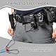 kaiyaya 2 Stück Tactical Lanyard Set, Spiral SchlüSselanhänger mit 2 Karabiner, Schwarz Elastisch Angeln Lanyards Ausziehbar auf 160 cm Spirale Schlüsselring Geeignet Zum Wandern, Klettern, Camping
