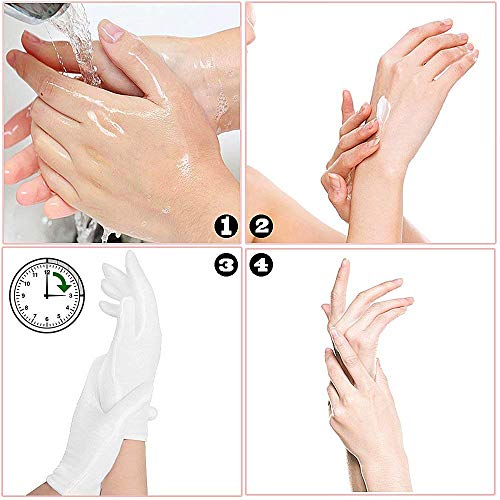 White-Cotton-Gloves-Large-Moisturizing-Gloves-for-Dry-Hands-Eczema-Overnight-Lotion-Spa-10-Pairs-Jewelry-Inspection-Work-Gloves-for-Men-and-Women
