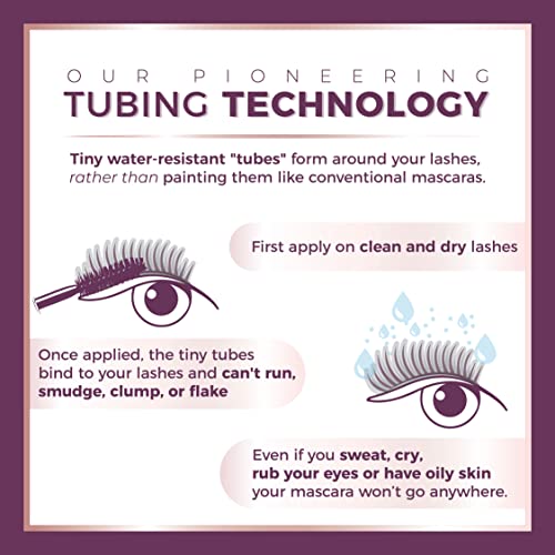 Blinc Ultravolume Tubing Mascara, Volumizing, Lengthening And Curling Mascara, Ultra-Longwearing Washable Mascara, Clean, Vegan And Cruelty-Free, 9Ml / 0.30 Fl Oz (Pack Of 1) #TOP7
