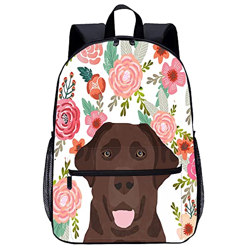 Sac à dos enfants imprimé 3D avec motifs fleurs d'animaux pour garçon et fille