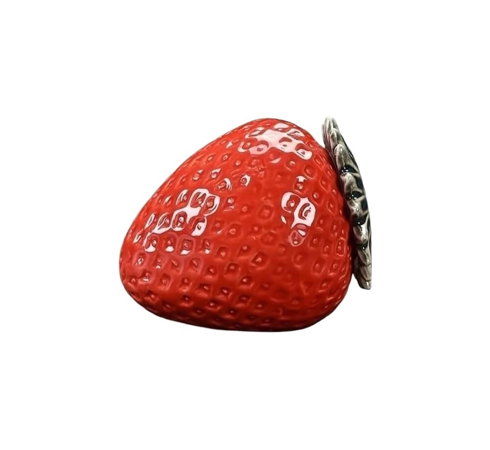 FGJsfhrDTU Glass Storage Jars, Strawberry Tea Can Ceramic Sealed Jar Candy Jars Box Container Organizer