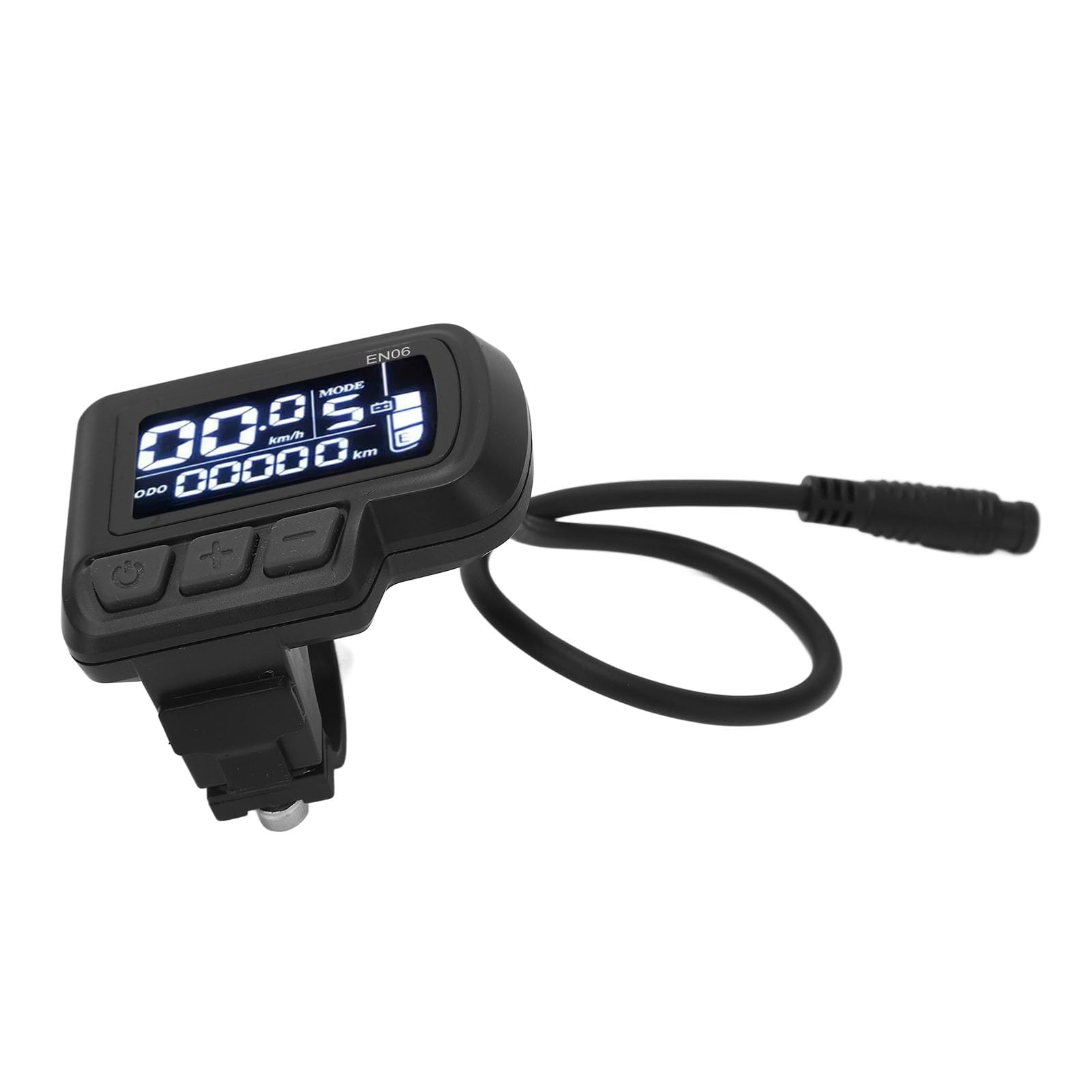 ETAINGYEUN Electric Bike Panel LCD Display Meter Sturdy Material for Enhanced Visibility Nighttime Riding