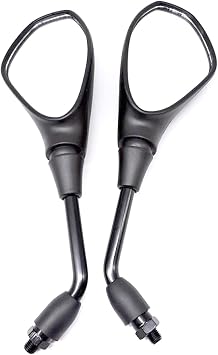 Motorcycle Rear View Mirror Side Rearview Mirrors Rearview Side Mirrors 10mm for BMW F650GS F800GS F800R 2008-2011 F 650 800 GS for Aprilia Tuono SL750 2006-2010 Mirrors