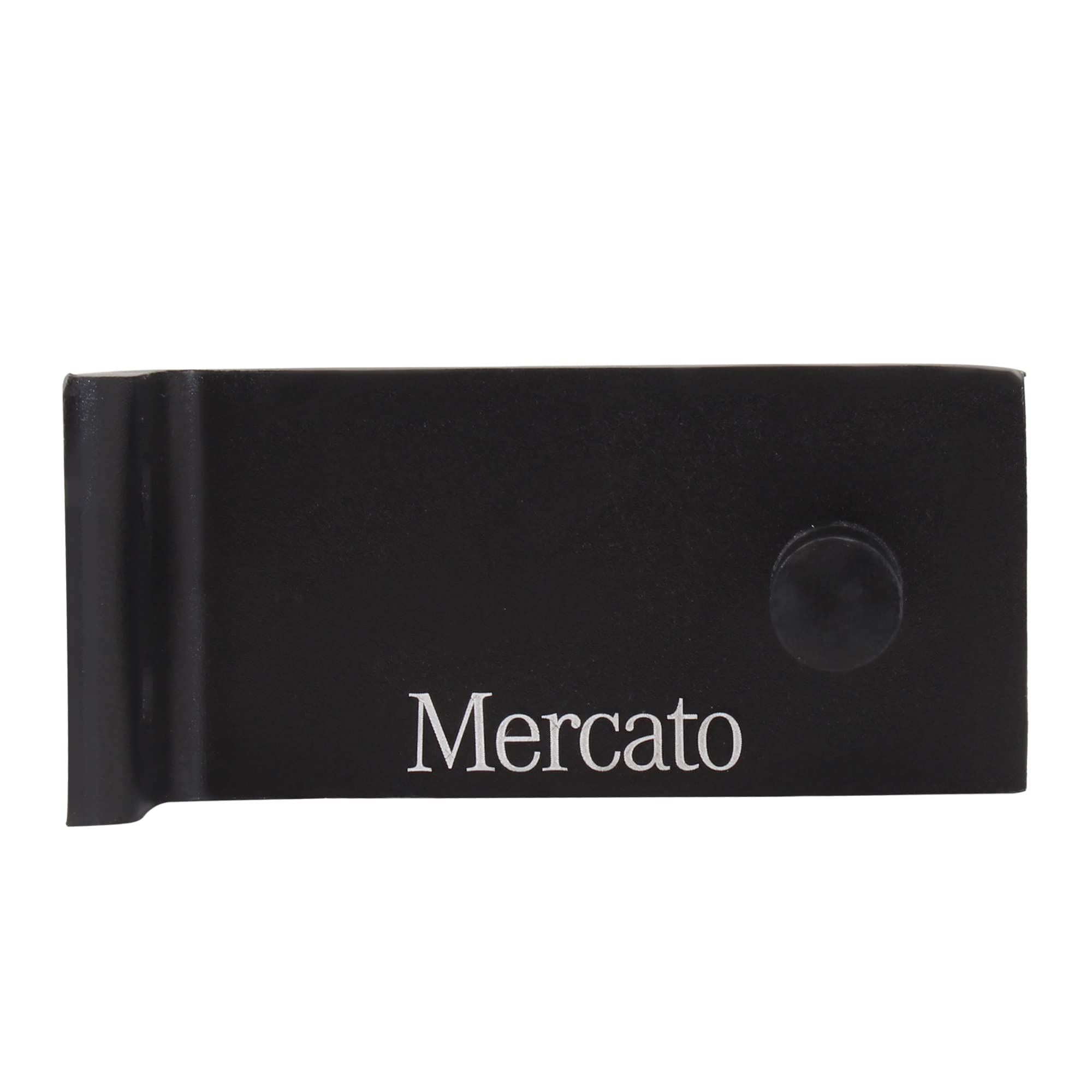 MERCATO Ferrara Robe Hook Black MATT/Aluminum MR-511031-BK