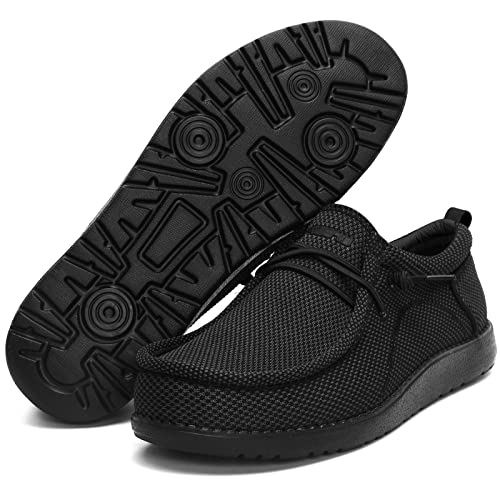 Image of ITAZERO Men Extra Wide Shoes - 4E to 5E Wide Toe Box Shoes for Men XX Wide Width Swollen Feet - Men's Loafers & Slip-ons with Arch Support Insole for Plantar Fasciitis