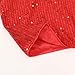 Noomelfish Girls Camisole Sequin Tank Tops Sparkly Glitter Cami Dance Sleeveless Shirt, Red, Size 7-8 Years