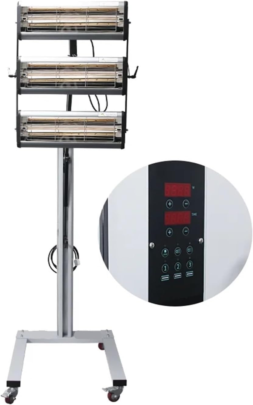 Paint Drying lamp, Car Bodywork Repair Portable Short Wave Heat Lamp for Paint Drying Spray Paint Tool & Equipment