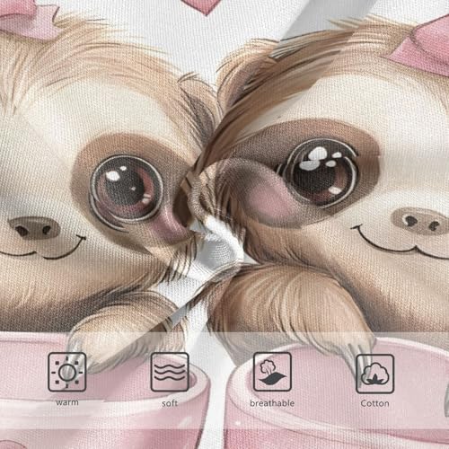 Cute Sloth Valentine's Day Toddler Girls's Underwear 2T 202b86623