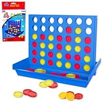 Chennyfun 4 in a Row Game, Classic Board Game for Kids, Classic Four in a Row, Educational Board Game Toys, Educational Family Games for Age 3 4 5 6 7 Year Old Boys Girls Children Adults