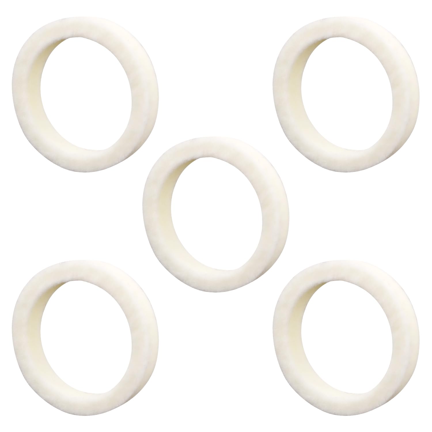 Gosknor 5pcs Felt Washer Replacement for Breville Espresso Machine Grinders, Espresso Machine Accessories for BES870, BES878, BES880, BES980, BES990, BCG600, BCG820