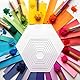 Jowxsx Hexagon Stanzschablone, Metallschablone, Stanzformen für DIY, Scrapbooking, Fotoalbum, dekorative Prägepapier-Stanzformen für Kartenherstellung