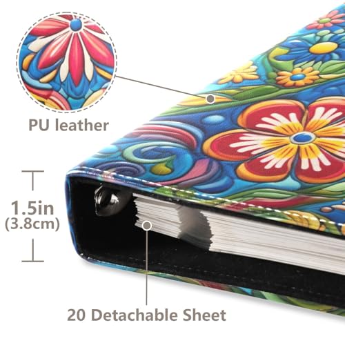 Álbum de fotos Scrapbook Self Adhesive PU Leather FLildon 40 páginas 11.8x11.2 pulgadas miniatura 4