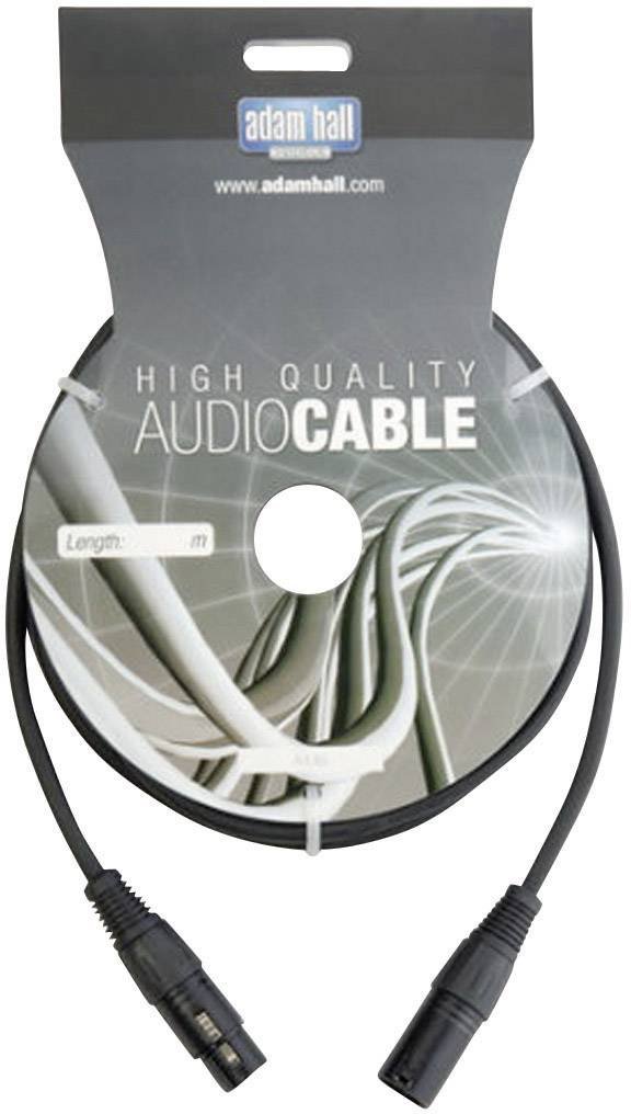Ah cables câble dmx xlr mâle/femelle 30 m noir ld systems