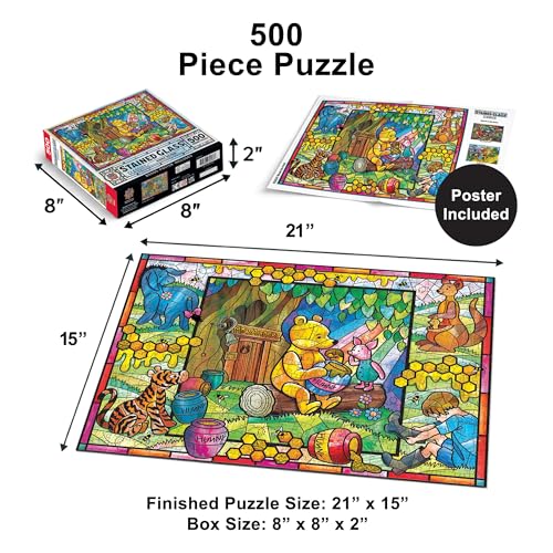 Puzzle Winnie the Pooh Cartoon 15 Años miniatura 2